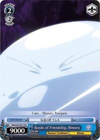 Bonds of Friendship, Rimuru - That Time I Got Reincarnated as a Slime - Weiss Schwarz card
