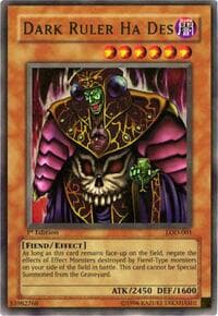 Dark Ruler Ha Des - Legacy of Darkness - YuGiOh card