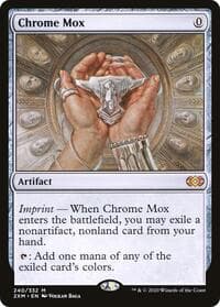 Chrome Mox - Double Masters - Magic: The Gathering card