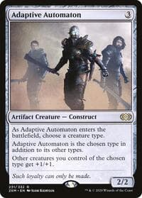 Adaptive Automaton - Double Masters - Magic: The Gathering card