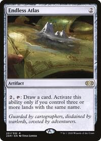 Endless Atlas - Double Masters - Magic: The Gathering card