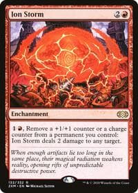Ion Storm - Double Masters - Magic: The Gathering card
