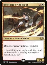 Swiftblade Vindicator - Double Masters - Magic: The Gathering card