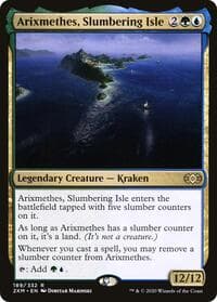 Arixmethes, Slumbering Isle - Double Masters - Magic: The Gathering card