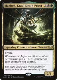 Mazirek, Kraul Death Priest - Double Masters - Magic: The Gathering card