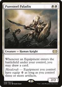 Puresteel Paladin - Double Masters - Magic: The Gathering card