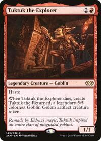 Tuktuk the Explorer - Double Masters - Magic: The Gathering card