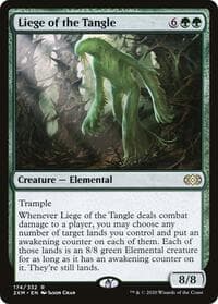 Liege of the Tangle - Double Masters - Magic: The Gathering card