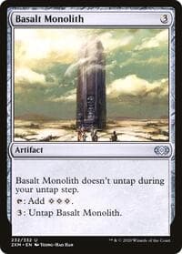 Basalt Monolith - Double Masters - Magic: The Gathering card