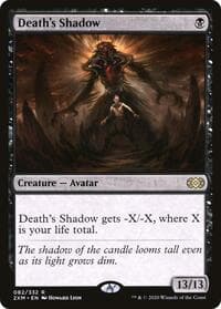 Death's Shadow - Double Masters - Magic: The Gathering card