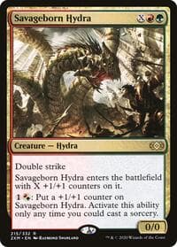 Savageborn Hydra - Double Masters - Magic: The Gathering card