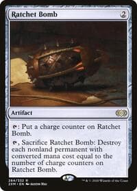 Ratchet Bomb - Double Masters - Magic: The Gathering card
