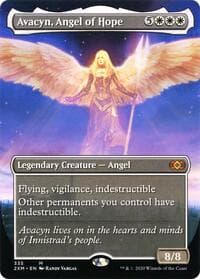 Avacyn, Angel of Hope (Borderless) - Double Masters - Magic: The Gathering card