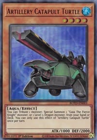 Artillery Catapult Turtle - Rise of the Duelist - YuGiOh card