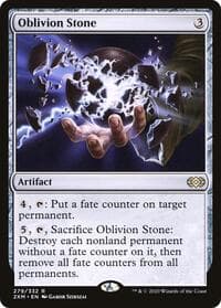 Oblivion Stone - Double Masters - Magic: The Gathering card