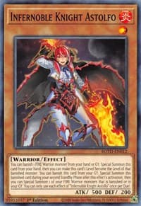 Infernoble Knight Astolfo - Rise of the Duelist - YuGiOh card
