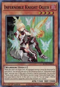 Infernoble Knight Ogier - Rise of the Duelist - YuGiOh card