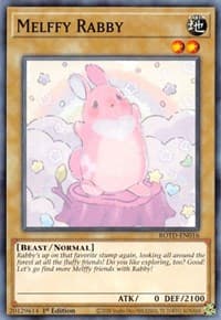 Melffy Rabby - Rise of the Duelist - YuGiOh card