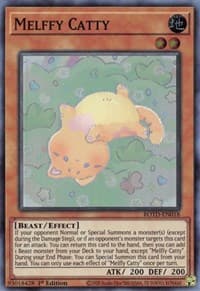 Melffy Catty - Rise of the Duelist - YuGiOh card