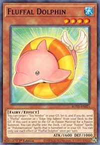 Fluffal Dolphin - Rise of the Duelist - YuGiOh card