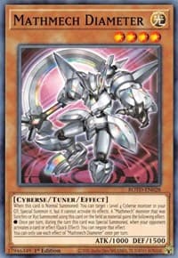Mathmech Diameter - Rise of the Duelist - YuGiOh card