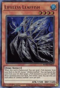 Lifeless Leaffish - Rise of the Duelist - YuGiOh card