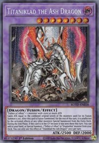 Titaniklad the Ash Dragon - Rise of the Duelist - YuGiOh card