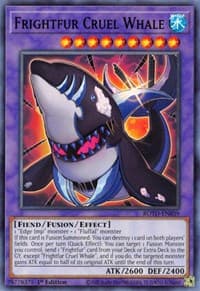 Frightfur Cruel Whale - Rise of the Duelist - YuGiOh card