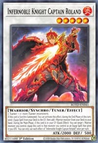 Infernoble Knight Captain Roland - Rise of the Duelist - YuGiOh card