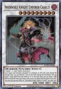 Infernoble Knight Emperor Charles - Rise of the Duelist - YuGiOh card