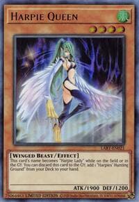 Harpie Queen - The Lost Art Promotion - YuGiOh card