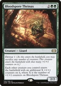 Bloodspore Thrinax - Double Masters - Magic: The Gathering card