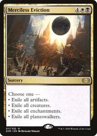 Merciless Eviction - Double Masters - Magic: The Gathering card