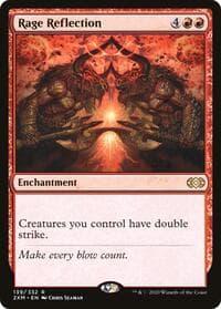 Rage Reflection - Double Masters - Magic: The Gathering card