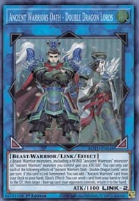 Ancient Warriors Oath - Double Dragon Lords - Rise of the Duelist - YuGiOh card
