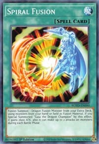 Spiral Fusion - Rise of the Duelist - YuGiOh card