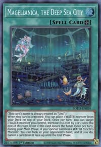 Magellanica, the Deep Sea City - Rise of the Duelist - YuGiOh card