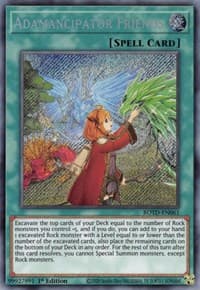 Adamancipator Friends - Rise of the Duelist - YuGiOh card