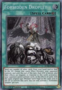 Forbidden Droplet - Rise of the Duelist - YuGiOh card