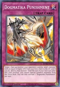 Dogmatika Punishment - Rise of the Duelist - YuGiOh card