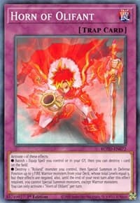 Horn of Olifant - Rise of the Duelist - YuGiOh card