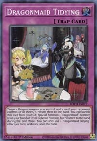 Dragonmaid Tidying - Rise of the Duelist - YuGiOh card
