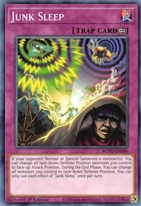 Junk Sleep - Rise of the Duelist - YuGiOh card