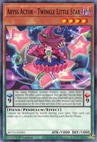 Abyss Actor - Twinkle Little Star - Rise of the Duelist - YuGiOh card