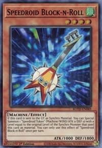 Speedroid Block-n-Roll - Rise of the Duelist - YuGiOh card