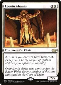 Leonin Abunas - Double Masters - Magic: The Gathering card
