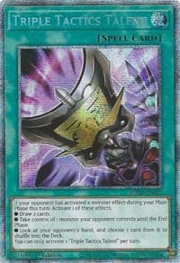 Triple Tactics Talent (Starlight Rare) - Rise of the Duelist - YuGiOh card