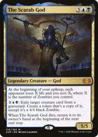 The Scarab God - Double Masters - Magic: The Gathering card