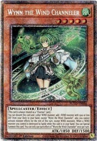 Wynn the Wind Channeler (Starlight Rare) - Rise of the Duelist - YuGiOh card