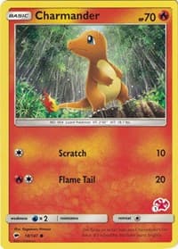 Charmander - 18/147 (#1 Charizard Stamped) - Battle Academy - Pokemon card